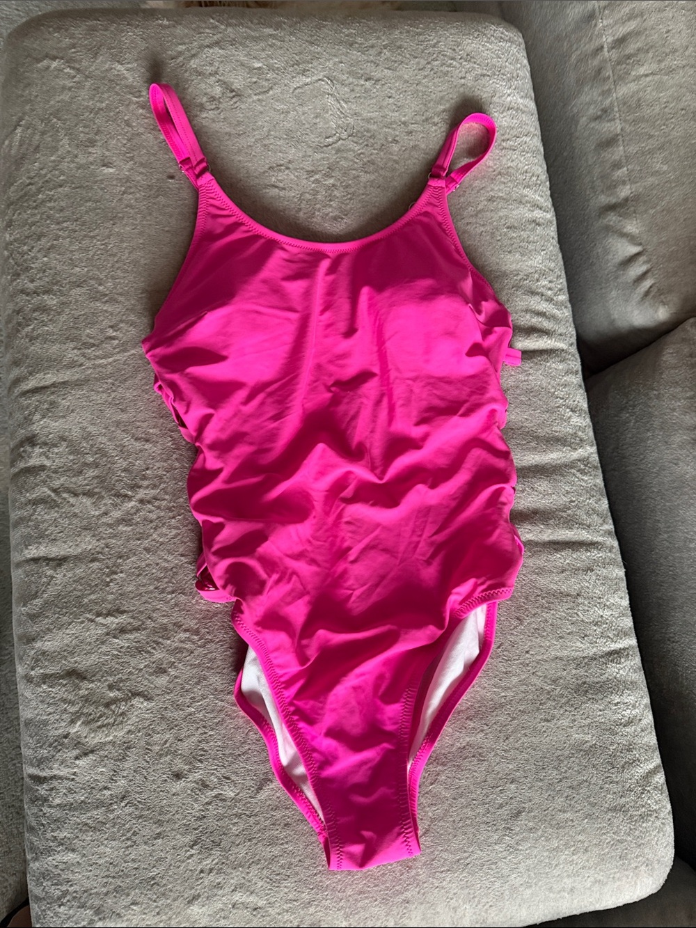 Hot Pink One-Piece Swimsuit